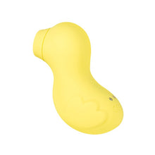 Stimulator clitoris LOLA Fantasy Ducky 2.0, in forma de ratusca, cu 10 functii de aspiratie, rezistent la apa IPX7, culoare galben