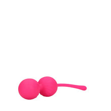 Set bile kegel LOVELINE 2 Piece Thumping Kegel Ball Set, pentru tonifierea mușchilor pelvieni, rezistente la apă, roz