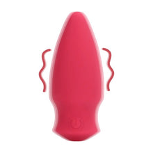 Stimulator clitoris LOVELINE Cone Shaped Bullet Vibrator, 12 funcții de vibrație, rezistent la apă, lungime 7.7 cm, roz