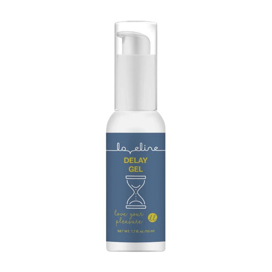 Gel pentru întârzierea ejaculării LOVELINE Delay Gel, efect de răcire, cu extract de mentă sălbatică, 50 ml