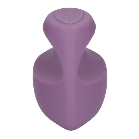 Vibrator pentru deget LOVELINE Finger Vibrator, pentru clitoris și zone erogene, 10 funcții de vibrație, rezistent la apă, mov
