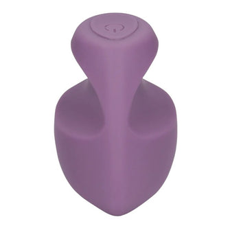 Vibrator pentru deget LOVELINE Finger Vibrator, pentru clitoris și zone erogene, 10 funcții de vibrație, rezistent la apă, mov