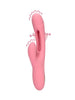 Vibrator rabbit LOVELINE Flapping G-Spot Rabbit Vibrator, cu funcție de lovituri ritmice, 21 funcții de vibrație, roz