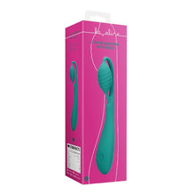 Vibrator LOVELINE G-Spot Vibrator with Bead, pentru stimularea punctului G, 12 funcții de vibrație, 21.6 cm, verde