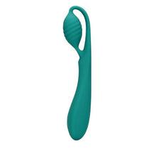 Vibrator LOVELINE G-Spot Vibrator with Bead, pentru stimularea punctului G, 12 funcții de vibrație, 21.6 cm, verde