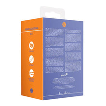 Set inele pentru penis LOVELINE Heart Cockring Set, 2 inele din silicon ultra-moale, în formă de inimă, diametre 2.9 - 3.9 cm, mov