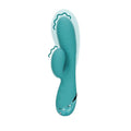 Vibrator rabbit LOVELINE Inflatable Rabbit Vibrator, cu funcție de umflare pentru stimularea punctului G, 10 funcții de vibrație, albastru