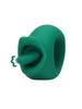 Stimulator clitoris LOVELINE Licking and Vibrating Clitoral Stimulator, cu funcție de simulare sex oral, 20 funcții de vibrație, verde