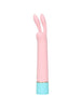 Vibrator LOVELINE Mini Rabbit Vibrator with USB Charger, cu design pentru stimulare versatilă, 10 funcții de vibrație, 17.5 cm, roz
