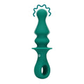 Vibrator anal LOVELINE Pawn Shaped Anal Vibrator, cu 12 funcții de vibrație, lungime 16.5 cm, diametru 3.4 cm, verde