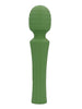 Aparat de masaj LOVELINE Powerful Wand Vibrator with Still Handle, pentru corp și zone intime, 40 funcții de vibrație, verde