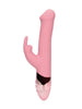 Vibrator rabbit LOVELINE Rotating Beads Rabbit Vibrator, cu perle rotative, 10 funcții de vibrație, lungime 22.5 cm, roz