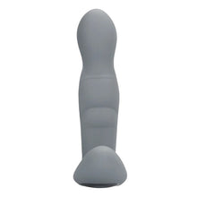 Vibrator anal LOVELINE Rotating Prostate Stimulator with Remote Control, cu telecomandă, funcție de rotație, 10 funcții de vibrație, gri