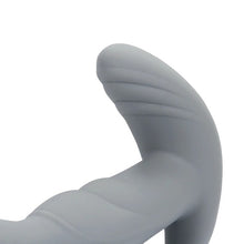 Vibrator anal LOVELINE Rotating Prostate Stimulator with Remote Control, cu telecomandă, funcție de rotație, 10 funcții de vibrație, gri