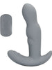 Vibrator anal LOVELINE Rotating Prostate Stimulator with Remote Control, cu telecomandă, funcție de rotație, 10 funcții de vibrație, gri