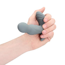Vibrator anal LOVELINE Rotating Prostate Stimulator with Remote Control, cu telecomandă, funcție de rotație, 10 funcții de vibrație, gri