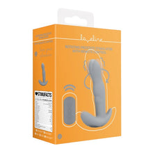 Vibrator anal LOVELINE Rotating Prostate Stimulator with Remote Control, cu telecomandă, funcție de rotație, 10 funcții de vibrație, gri