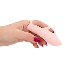 Vibrator pentru deget LOVELINE Silicone Finger Vibrator, pentru stimularea clitorisului, 7 funcții de vibrație, roz