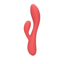 Vibrator rabbit LOVELINE Smooth Ultra Soft Silicone Rabbit Vibrator, pentru clitoris și punctul G, 10 funcții de vibrație, roz