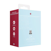Vibrator triplu LOVELINE Three-In-One Liquid Silicone Vibrator, control prin telecomandă, 10 funcții de vibrație, albastru