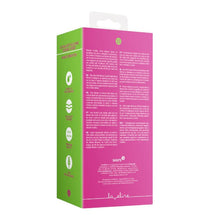 Aparat de masaj LOVELINE Ultra Soft Silicone Double-Sided Wand Vibrator, pentru corp și zone intime, 20 funcții de vibrație, roz