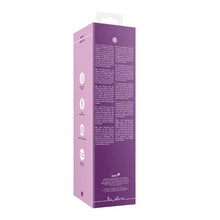 Aparat de masaj LOVELINE Wand Vibrator, pentru corp și zone intime, cu silicon ultra-moale, 6 funcții de vibrație, mov