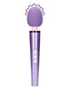 Aparat de masaj LOVELINE Wand Vibrator, pentru corp și zone intime, cu silicon ultra-moale, 6 funcții de vibrație, mov