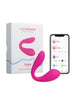Vibrator LOVENSE - DOLCE, control prin aplicatie, pentru stimulare punct G, clitoris si penis în cazul penetrarii, 15 cm, culoarea roz