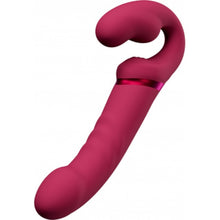 Vibrator cu dubla penetrare LOVENSE - LAPIS, control prin aplicatie, stimuleza puncul G, clitorisul si prostata la barbati, 25.40 cm, roz