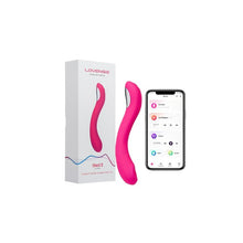 Vibrator LOVENSE - OSCI 2, control prin aplicatie, pentru stimularea punctului G, 10 functii de vibratie, 25 cm, culoarea roz