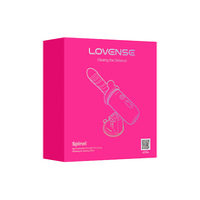 Mașină de sex LOVENSE Spinel, control prin aplicație, până la 1200 pulsații/min, funcție de încălzire, capete interschimbabile, bază cu ventuză