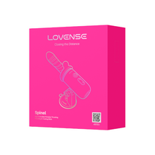 Mașină de sex LOVENSE Spinel, control prin aplicație, până la 1200 pulsații/min, funcție de încălzire, capete interschimbabile, bază cu ventuză