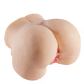Masturbator realist cu vibrații LOVESECRET XXL Vibrating, simulare vaginală și anală, în formă de fund, 5kg, culoarea pielii