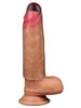 Manșon realist LOVETOY Flawless Clear +1”, pentru extensia penisului și erecție puternică, +2.5 cm în lungime, transparent