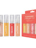 Set 4 lubrifianți pe bază de apă LOVING JOY Flavoured, diverse arome, hidratant, fără zahăr, compatibil cu jucării intime și prezervative, 4 x 30 ml