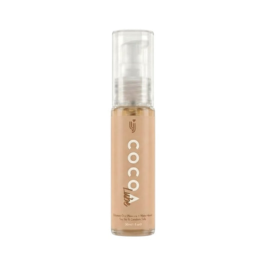 Lubrifiant LOVINGJOY Cocoa Lube, pe bază de apă, cu aromă de ciocolată, compatibil cu prezervative, 30 ml