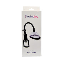 Pompă vaginală LOVING JOY Pussy Pump, pentru stimularea zonei intime feminine, transparentă