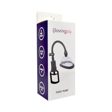 Pompă vaginală LOVING JOY Pussy Pump, pentru stimularea zonei intime feminine, transparentă