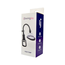 Pompă vaginală LOVING JOY Pussy Pump, pentru stimularea zonei intime feminine, transparentă