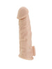 Manșon pentru penis LOVING JOY Rev Sleeve 7.5”, pentru extensia și îngroșarea penisului, 19 cm, culoarea pielii