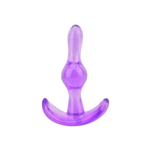 Set plug anal LOVING JOY - Training, material moale și flexibil, mov, 12.75 cm, 11 cm, 9.5 cm, 9 cm