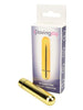 Vibrator Bullet LovingJoy - Gold, cu 10 functii vibratie, auriu