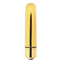 Vibrator Bullet LovingJoy - Gold, cu 10 functii vibratie, auriu