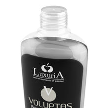Gel pentru masaj LUXURIA Voluptas Choco Coconut, cu efect de încălzire, aromă naturală de ciocolată cu cocos, 100 ml
