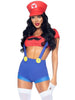 Costum sexy LegAvenue - Mario, culoare rosu si albastru, marimea M