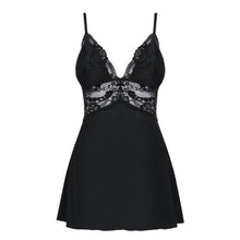 Lenjerie babydoll Obsessive, 810-BAB-1, Negru, S/M