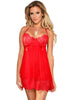 Lenjerie babydoll Subblime, model R80636-2, roșu, mărime S/M