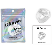 Inel vibrator pentru penis LOVE TO LOVE G-Lover, pentru îmbunătățirea performanțelor sexuale, transparent