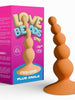 Bile anale LOVE MATCH Love Beads One, diametru crescător, din silicon medical, bază cu ventuză