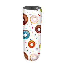 Vibrator tip Bullet LoveToys - Donut Massager, pentru stimularea clitorisului, 8.5 cm, alb